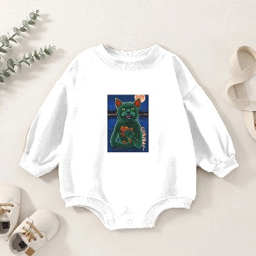 Discover Cat Creature from the Black Lagoon Baby Romper Sweatshirts