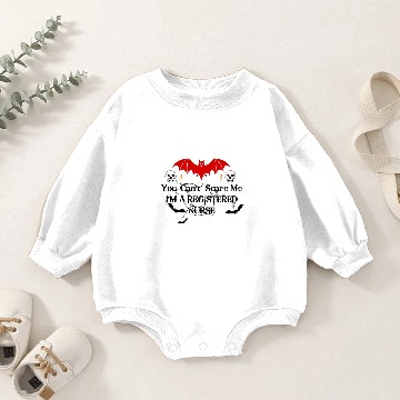 Discover Registered nurse Scary Skull Bat red candle Baby Romper Sweatshirts