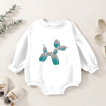 Discover Balloon Dog M Baby Romper Sweatshirts