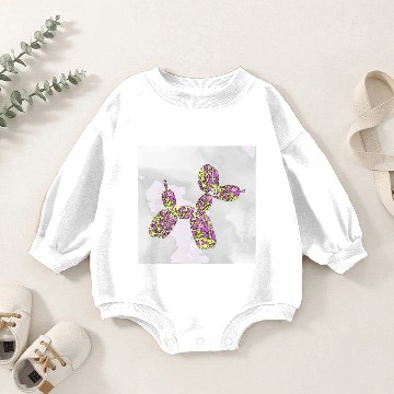Discover Balloon Dog A3 Baby Romper Sweatshirts