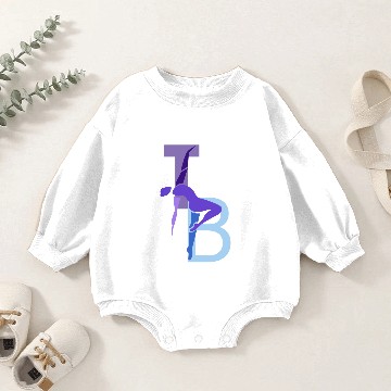 Discover Thrive Ballet Zip up Baby Romper Sweatshirts