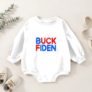 Discover Anti Biden Funny Joe Biden Buck Fiden Baby Romper Sweatshirts