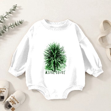 Discover AGAVE SUAVE print Baby Romper Sweatshirts