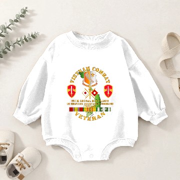 Discover Army - Vietnam Combat Vet w 69th Signal Bn DUI - U Baby Romper Sweatshirts