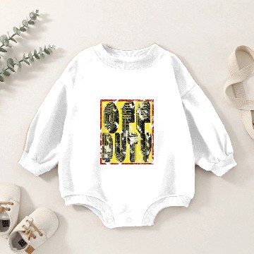 Discover off duty batik Baby Romper Sweatshirts