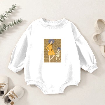 Discover Retro 1960s Fashion Baby Romper Sweatshirts