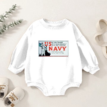 Discover See the World, US Navy (US02162) Baby Romper Sweatshirts
