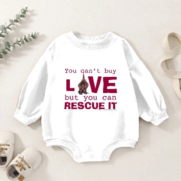 Discover Love Hound Dog Rescue It Baby Romper Sweatshirts