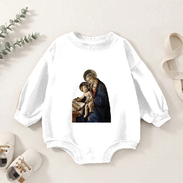 Discover Madonna del Libro Baby Romper Sweatshirts