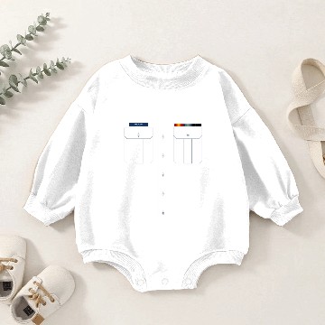 Discover Coast Guard Trop  (with Custom Nametag) Baby Romper Sweatshirts