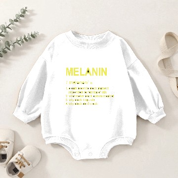 Discover Melanin BHM Baby Romper Sweatshirts