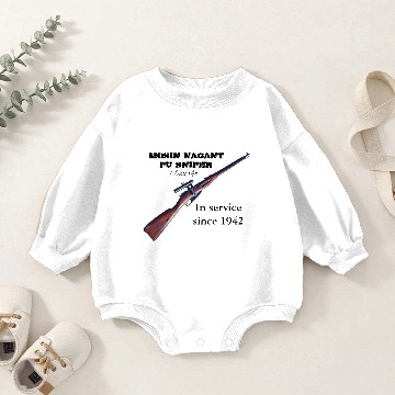 Discover Soviet Russian Mosin Nagant Sniper Baby Romper Sweatshirts