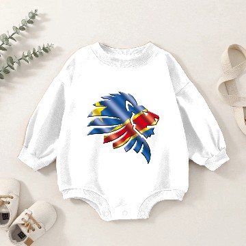 Discover Congo Sleeveless Baby Romper Sweatshirts