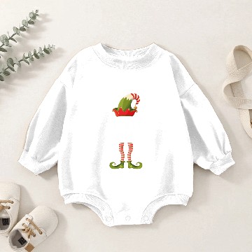 Discover the funcle elf Baby Romper Sweatshirts