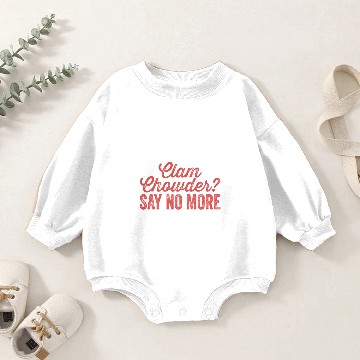 Discover Clam chowder sleeveless Baby Romper Sweatshirts