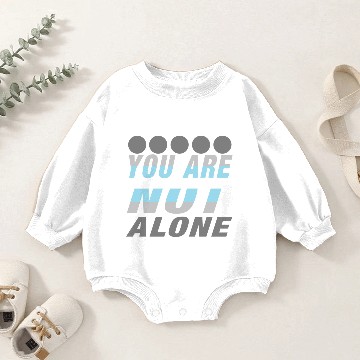 Discover DemiBoy you are not alone Baby Romper Sweatshirts