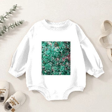 Discover Malachite and copper Baby Romper Sweatshirts