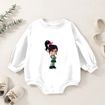 Discover Vanellope | Vanellope Rules! Baby Romper Sweatshirts
