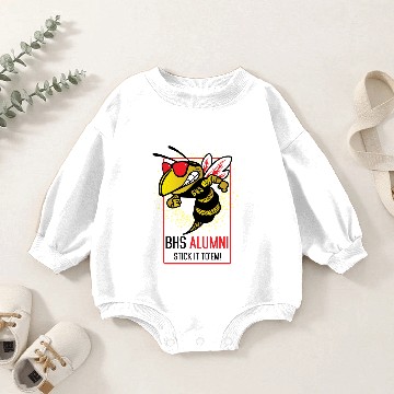 Discover Berkeley High Alumni "Stick it To'em" Baby Romper Sweatshirts
