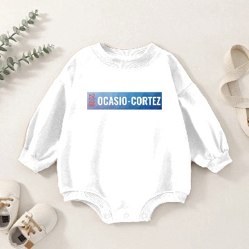 Discover Alexandria Ocasio-Cortez AOC 2028 Baby Romper Sweatshirts