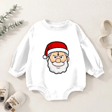 Discover christmas hail santa Baby Romper Sweatshirts