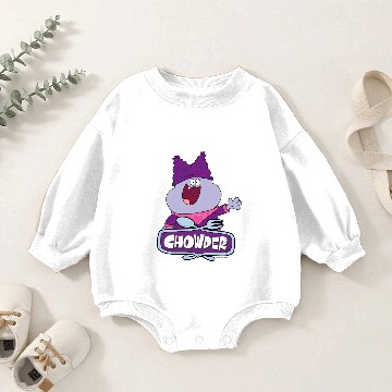Discover Chowder Waving Baby Romper Sweatshirts
