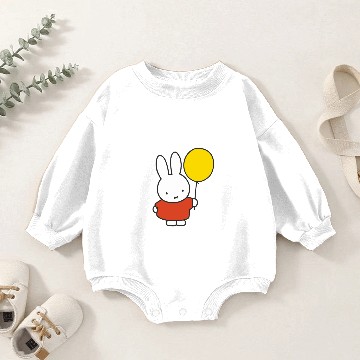 Discover Miffy with a balloon Baby Romper Sweatshirts