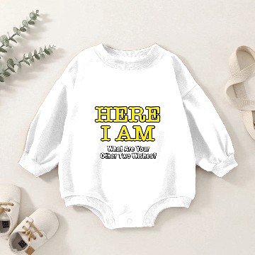 Discover Two Wishes Cheesy Pick Up Line Baby Romper Sweatshirts