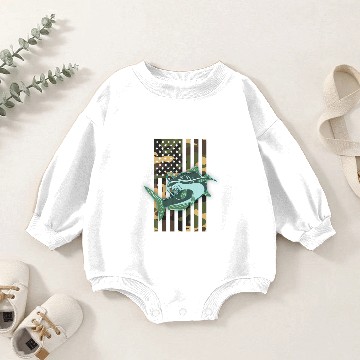 Discover Catfish Fishing Camo American Flag Camouflage Fish Baby Romper Sweatshirts
