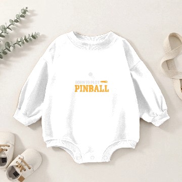 Discover Pinball Machine Pinball Player Funny Pinball Arcad Baby Romper Sweatshirts