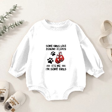 Discover Funny Try Jesus Not Me Cause I Throw Hands Boxing Baby Romper Sweatshirts