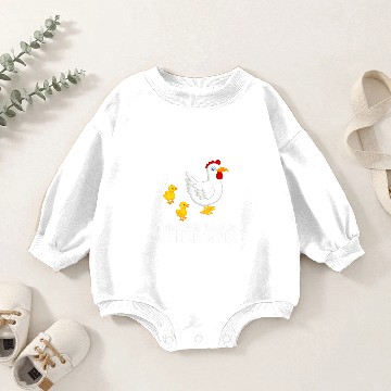 Discover Chicken Dad Chicken Papa This Dad Loves Chickens Baby Romper Sweatshirts