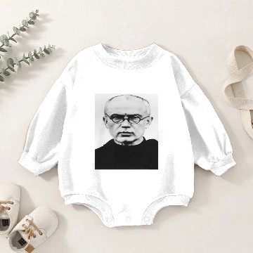 Discover Saint Maximilian Kolbe Baby Romper Sweatshirts