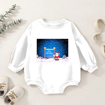 Discover Feliz Navidad Santa Baby Romper Sweatshirts