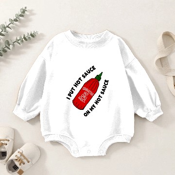 Discover Funny Hot Sauce Baby Romper Sweatshirts