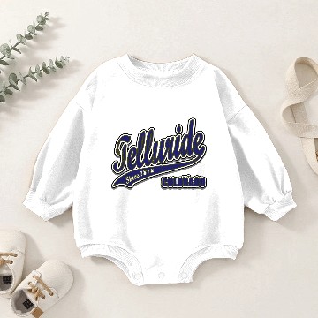 Discover Telluride Grunge Baseball Jersey Baby Romper Sweatshirts