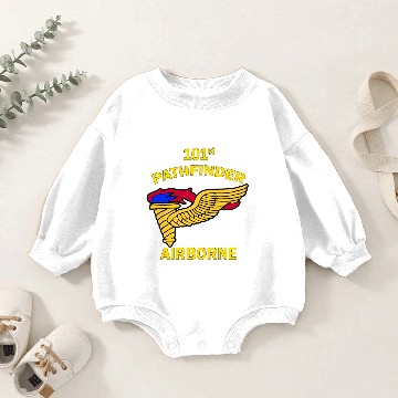 Discover 1980 Throwback 101st Pathfinder PT Baby Romper Sweatshirts