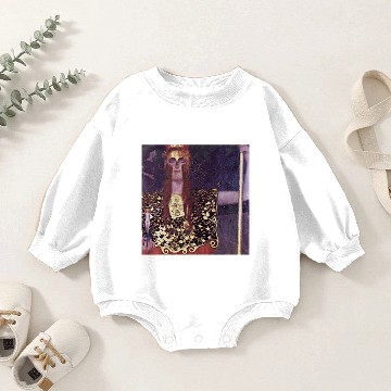 Discover Pallas Athena By Klimt Gustav Baby Romper Sweatshirts