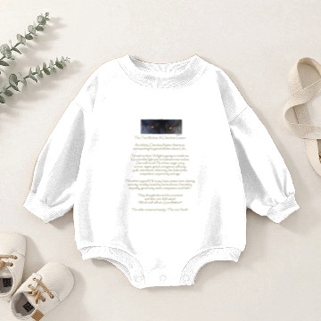 Discover TWO WOLVES CHEROKEE TALE Destroyed Baby Romper Sweatshirts