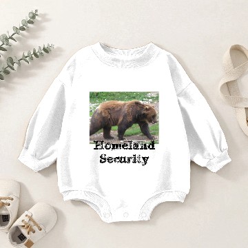 Discover Alaska's Homeland Security Baby Romper Sweatshirts
