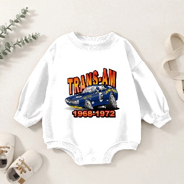 Discover Trans-Am Racing Camaro Baby Romper Sweatshirts