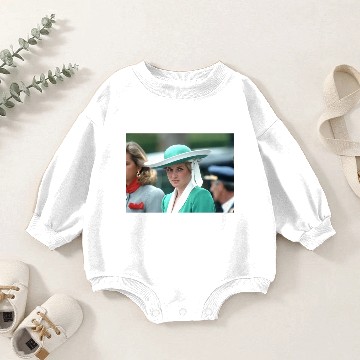 Discover Princess Diana Spain 1987 Baby Romper Sweatshirts