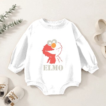 Discover Elmo Half Baby Romper Sweatshirts