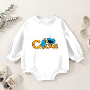 Discover Cookie Monster | Cookie! Baby Romper Sweatshirts