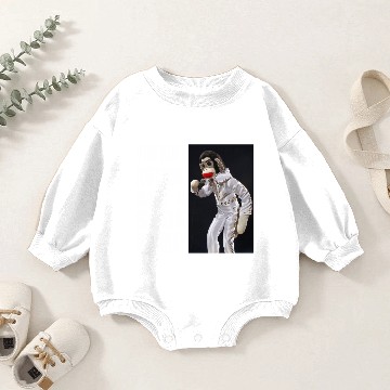 Discover Nothing But a Sock Monkey colored Baby Romper Sweatshirts