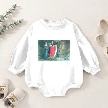 Discover A Renaissance Procession Vintage Christmas Baby Romper Sweatshirts
