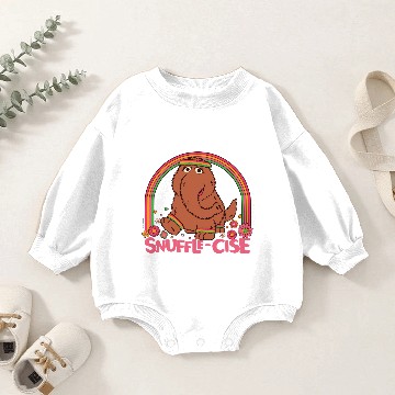 Discover Snuffleupagus | Snuffle-Cise Baby Romper Sweatshirts