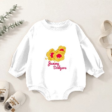 Discover Jammy Dodgers Baby Romper Sweatshirts