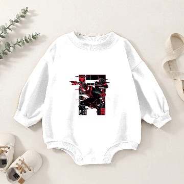 Discover Spider-Man Miles Morales Web Shooting Graphic Baby Romper Sweatshirts
