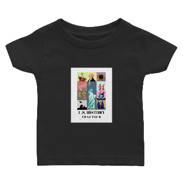 Discover US History Eras Tour Baby T-shirts